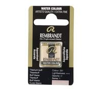 Rembrandt Royal Talens Pintura para acuarela, media sartén: Titanium Buff
