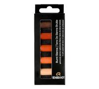 Royal Talens – Set professionale Rembrandt pastelli morbidi – Terra di Siena bruciata – 5 medi