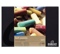 Rembrandt Set Professionale Pastello Morbido Selezione Generale Colori Deluxe | 60 Mezzi Pastelli