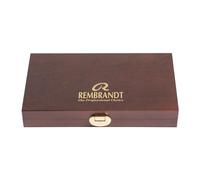 Rembrandt Watercolour Paint Wood Box Set tradizionale, 12 tubetti + 2 accessori, colore generale