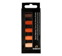 Rembrandt Soft Pastel Micro Set 5 pezzi mezzi bastoncini Terra di Siena bruciata