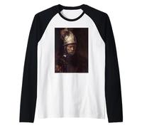 Rembrandt The Man with The Golden Helmet Maglia con Maniche Raglan