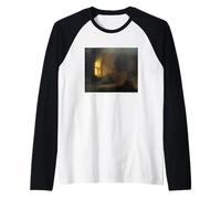 Rembrandt Van Rijn Philosopher in Meditation Maglia con Maniche Raglan