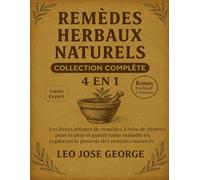 REMÈDES HERBAUX NATURELS COLLECTION COMPLÈTE 4 EN 1