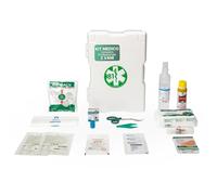 REMEDIA ONE - Cassetta Pronto Soccorso Aziende Allegato 1 - Cassetta Primo Soccorso 2 Vani - Kit Medico Completo Professionale