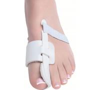 REMEDIA ONE - Correttore Alluce Valgo Notturno, Piede Sinistro, Taglia L | Divaricatore alluce valgo in plastica lavabile e riutilizzabile, con curva che segue il collo del piede come una calzatura