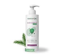 REMEDIA ONE Detergente Intimo Uomo e Donna con Tea Tree Oil, 500 ml | Sapone Intimo Antibatterico Naturale, Formula Delicata pH 3.5, Azione Purificante e Rinfrescante, Uso Quotidiano