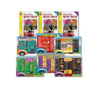 Remedia Publications Drive Thru Menu Math Classroom Pack - 3 Book Set with 18 Extra Menus, Money Math Workbook, Financial Literacy, Life Skills, Classroom Activities, Homeschool & Special Education
