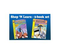 Remedia Publications Shop 'N Learn 2-Book Set - Word Problems, Multiplication, Subtraction & Addition - Life Skills Curriculum, Real World Learning Activities, Shopping Activities for Kids & Teacher