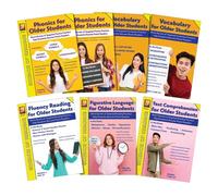 Remedia Publications The Science of Reading for Older Students - 7-Book Set, Reading Comprehension, Fluency, Vocabulary, Critical Thinking & Independent Reading Skills for Grades
