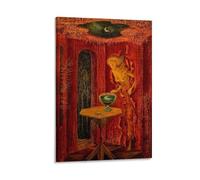 Remedios Varo, stampa artistica su tela, stile vintage, arte surreale, arte fantasy, Born Again by Remedios Varo, poster decorativo moderno per la casa, 30 x 45 cm