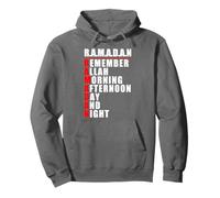 Remember Allah - Ramadan Kareem - Ramadan Mubarak Month 2026 Felpa con Cappuccio