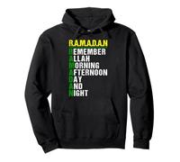 Remember Allah - Ramadan Kareem - Ramadan Mubarak Month 2026 Felpa con Cappuccio