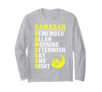 Remember Allah - Ramadan Kareem - Ramadan Mubarak Month 2026 Maglia a Manica