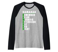 Remember Allah - Ramadan Kareem - Ramadan Mubarak Month 2026 Maglia con Maniche Raglan