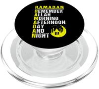 Remember Allah - Ramadan Kareem - Ramadan Mubarak Month 2026 PopSockets PopGrip per MagSafe