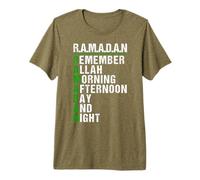 Remember Allah - Ramadan Kareem - Ramadan Mubarak Month 2027 Maglietta Premium