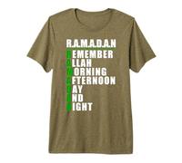 Remember Allah - Ramadan Kareem - Ramadan Mubarak Month 2027 Maglietta Premium
