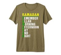 Remember Allah - Ramadan Kareem - Ramadan Mubarak Month 2027 Maglietta Premium