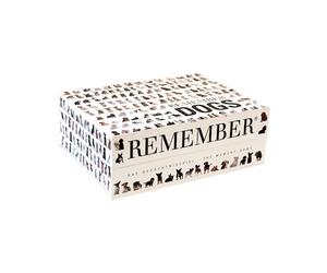 Remember DG44 - Gioco di memoria per cani - 44 coppie di immagini per amici (88 carte)