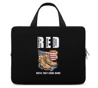 Remember Everyone Deployed Red Friday borsa per laptop custodia protettiva per tablet borsa da trasporto con manico da 15 pollici