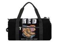 Remember Everyone Deployed Red Friday - Borsone sportivo da palestra, borsa da viaggio per allenamento e allenamento