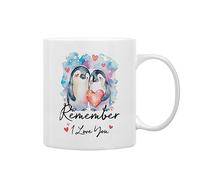 Remember I Love You Tazze Da Caffè Con Manico Tazze In Porcellana Tazza Per Tè Uomo Latte 330Ml