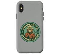 Remember Only You Can Prevent Wildfires Pointing Smokey Bear Custodia per iPhone X/XS