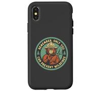 Remember Only You Can Prevent Wildfires Pointing Smokey Bear Custodia per iPhone X/XS