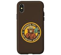 Remember Only You Can Prevent Wildfires Pointing Smokey Bear Custodia per iPhone X/XS