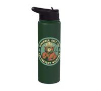 Remember Only You Can Prevent Wildfires Pointing Smokey Bear Stainless Steel Insulated Water Bottle
