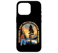Remember, Only You Smokey Bear Beautiful Vintage Mountains Custodia per iPhone 16 Pro