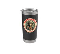 Remember Only You Vintage Smokey Bear Seal Retro Bicchiere termico in acciaio inox doppia parete