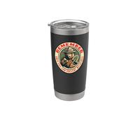 Remember Only You Vintage Smokey Bear Seal Retro Bicchiere termico in acciaio inox doppia parete