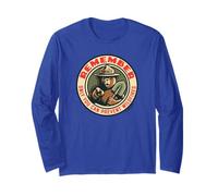 Remember Only You Vintage Smokey Bear Seal Retro Maglia a Manica