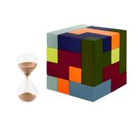 Remember Puzzle 3D per tutta la famiglia - Cubo di soma in legno indimenticabili serate di gioco con giochi di pensiero