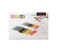 REMEMBER Rigato Gioco di memoria con piastrine in legno e clessidra - dai 6 anni in su