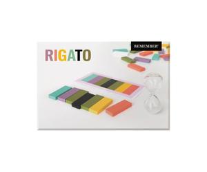 REMEMBER Rigato Gioco di memoria con piastrine in legno e clessidra - dai 6 anni in su