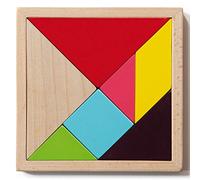 Remember TG1 Tangram Challenge - Gioco in legno per bambini e adulti (set da 4)