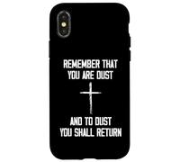 Remember That You Are Dust And To Dust You Shall Return Custodia per iPhone X/XS