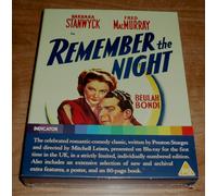 Remember The Night (Ricordo Di Una Notte ) Limitata Blu-Ray + Libro + Poster
