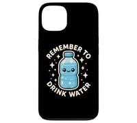 "Remember to Drink Water" Carino Acqua Divertente Umorismo Custodia per iPhone 13