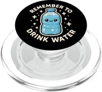 "Remember to Drink Water" Carino Acqua Divertente Umorismo PopSockets PopGrip per MagSafe