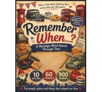 Remember When...?: A Nostalgic Word Search Journey Through the Good Old Days