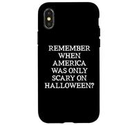 Remember When America Was Only Scary on Halloween Democracy Custodia per iPhone X/XS