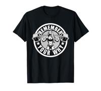Remember Youw Why Funny Gym Workout Palestra Citazioni Palestra Donna Maglietta