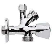 Remer - RUBINETTO COMBINATO 1/2'' sottolavabo e 3/4'' attacco lavatrice - 121T-AGE