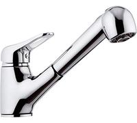 REMER RUBINETTO LAVELLO DOCCETTA ESTRAIBILE MONOFORO MISCELATORE CUCINA KISS K47