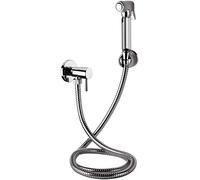 Remer - Shut off - Set Relax con Doccia a Pulsante, Flessibile, Rubinetto e Supporto Lux. - 332REZ