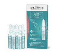 Remescar Instant Facelift V Form 5 fiale - Siero antietà istantaneo per il viso - Microneedling Siero per rassodare e ridurre le rughe - booster di collagene - 5 giorni di trattamento per lifting